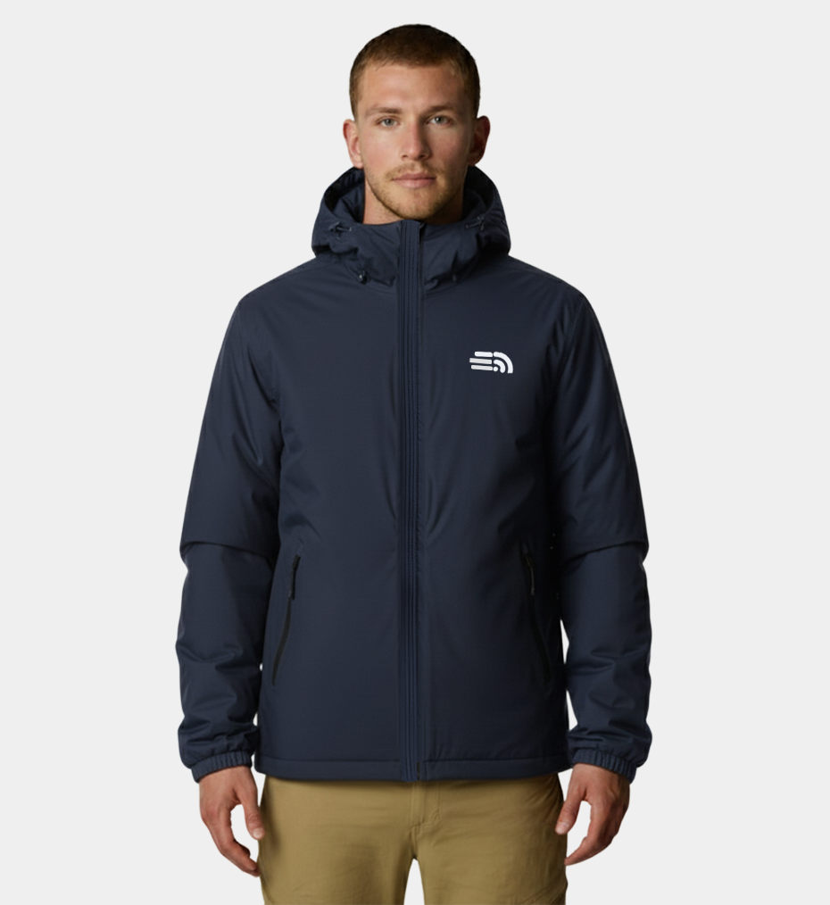 Coupe-vent signature à capuche